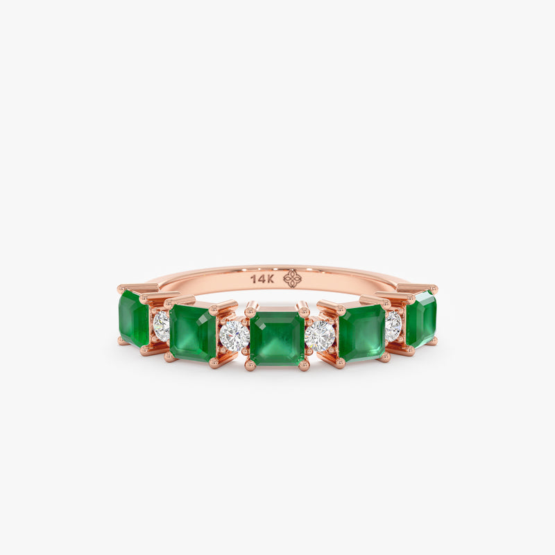 rose gold handmade ring