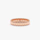 rose gold wedding ring