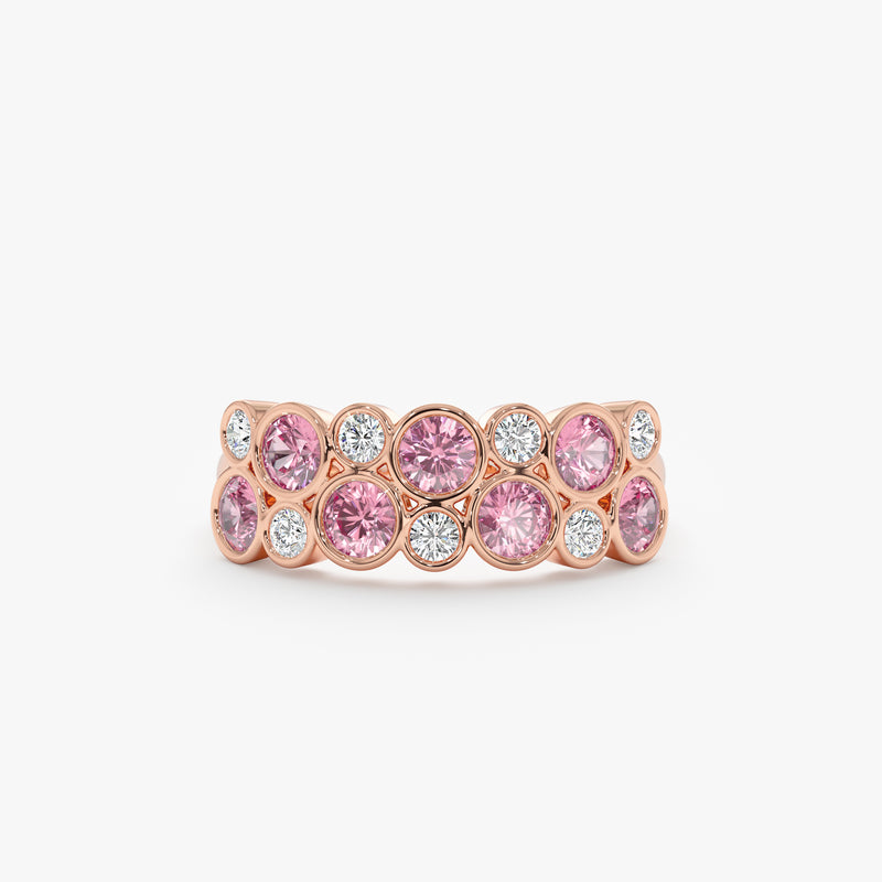 rose gold handmade statement band
