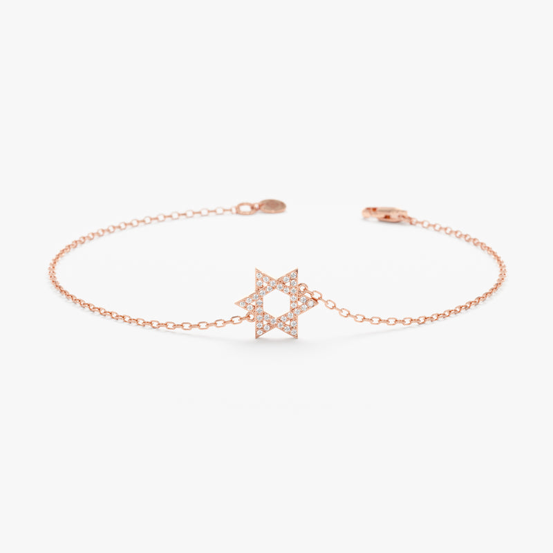 ethically sourced rose gold bracelet