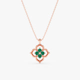 Emerald Clover Necklace, Sorelline