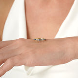 Ombre Blue Sapphire Eternity Ring, Azaria