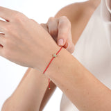 Small Gold Star Bracelet with Single Diamond, Nivaria