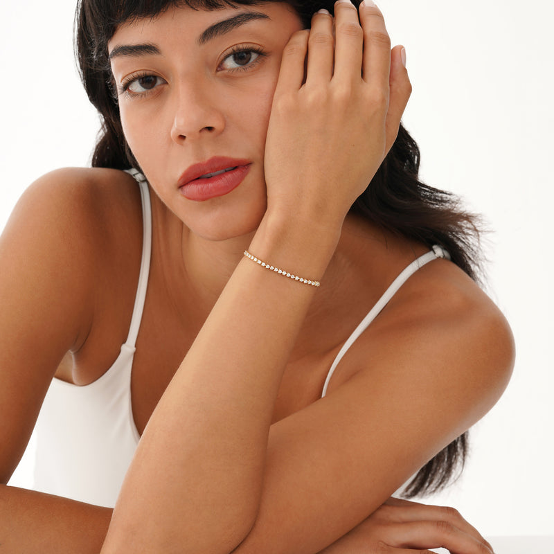 Lab Grown Diamond Bracelet, Velastra