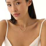 Pavé Diamond Collar Necklace, Zorya