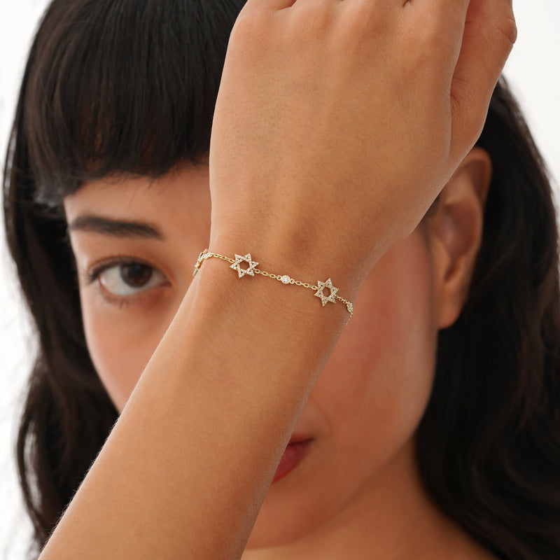 Star of David Station Bracelet, Azeneth