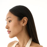 Emerald Cut Lab Grown Diamond Earrings, Altheira