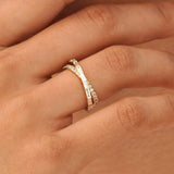 Lab-Grown Diamond X-Ring, Virelline