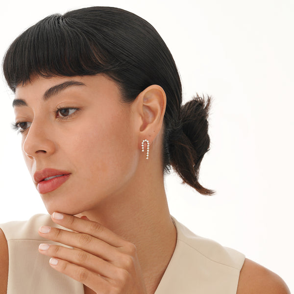 Lab Grown Diamond Drop Earrings, Zemirae