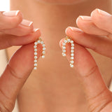 Lab Grown Diamond Drop Earrings, Zemirae