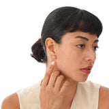 Turquoise and Diamond Starburst Earrings, Soraleia