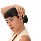 Turquoise and Diamond Starburst Earrings, Soraleia