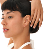 Petite Oval Blue Sapphire Studs, Orinthira