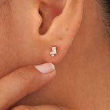 Petite Cluster Lab Diamond Studs, Zephyla