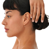 Dainty Diamond Spike Dangle Huggies, Olyn