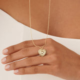 Gold Heart Pendant, Zyne