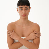 Diamond Sunburst Necklace, Nyssira