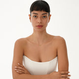 Natural Baguette Peridot Necklace, Vix