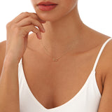 Gold Angel Number 222 Necklace, Nythara