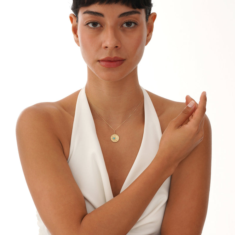 Gold Sun and Moon Charm, Maerynna