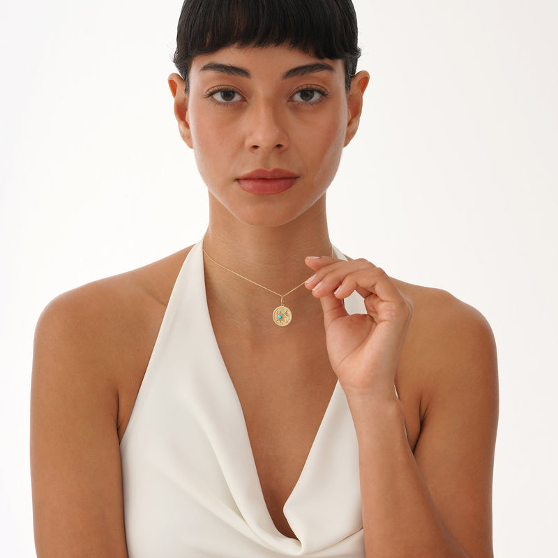 Gold Sun and Moon Charm, Maerynna