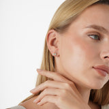 Toi et Moi Lab Grown Diamond Stud Earrings, Dali