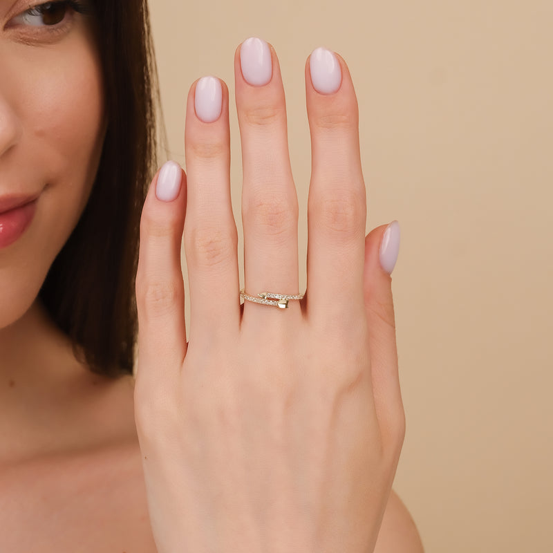 petite wrap around ring
