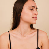 Petite Single Diamond in a Star Pendant Necklace, Skylar