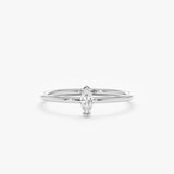 Dainty Marquise Diamond Ring, Senn