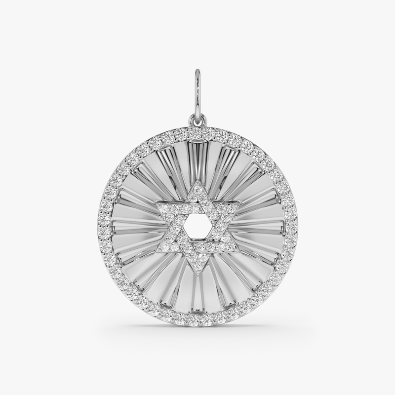 Star of David Diamond Charm, Lior
