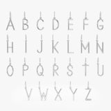 Solid Gold Initial Charm, Virelynn