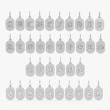 Solid Gold Personalized Charm, Caladriya