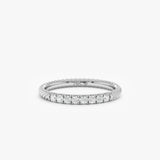 Dainty Rope Diamond Ring, Zelma