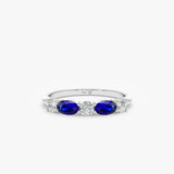 White Gold Wedding Band