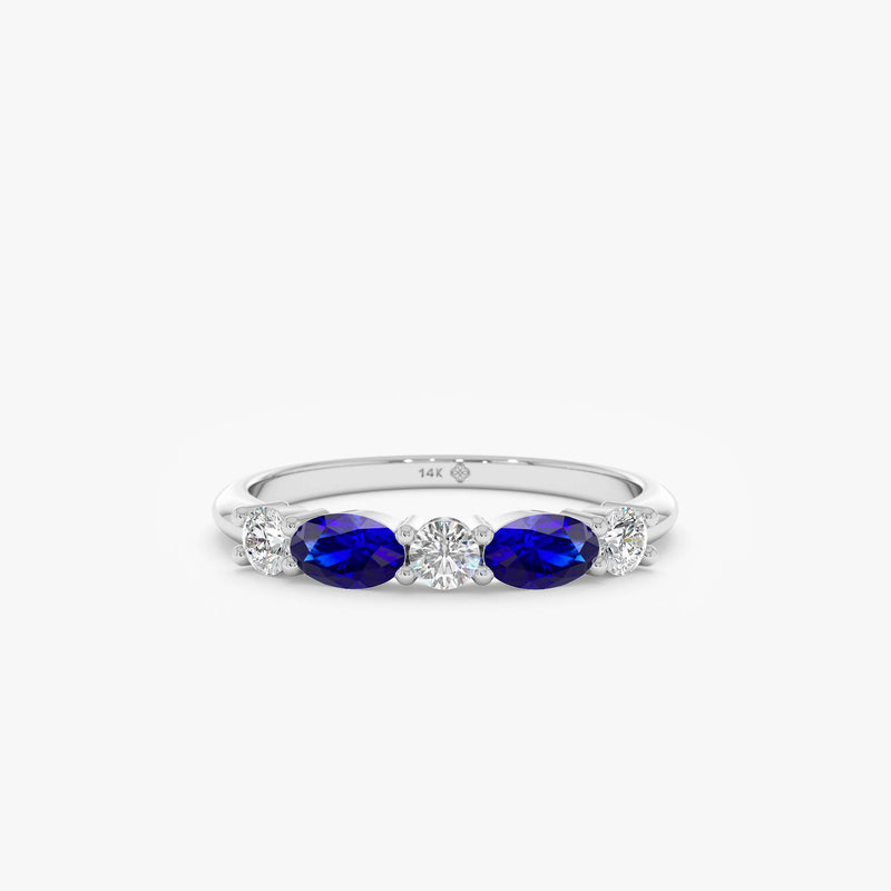 White Gold Wedding Band