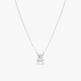 Pear Shape Lab Diamond Necklace, Ziva