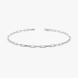 Paperclip Chain Bracelet - 1.7 mm, Talia