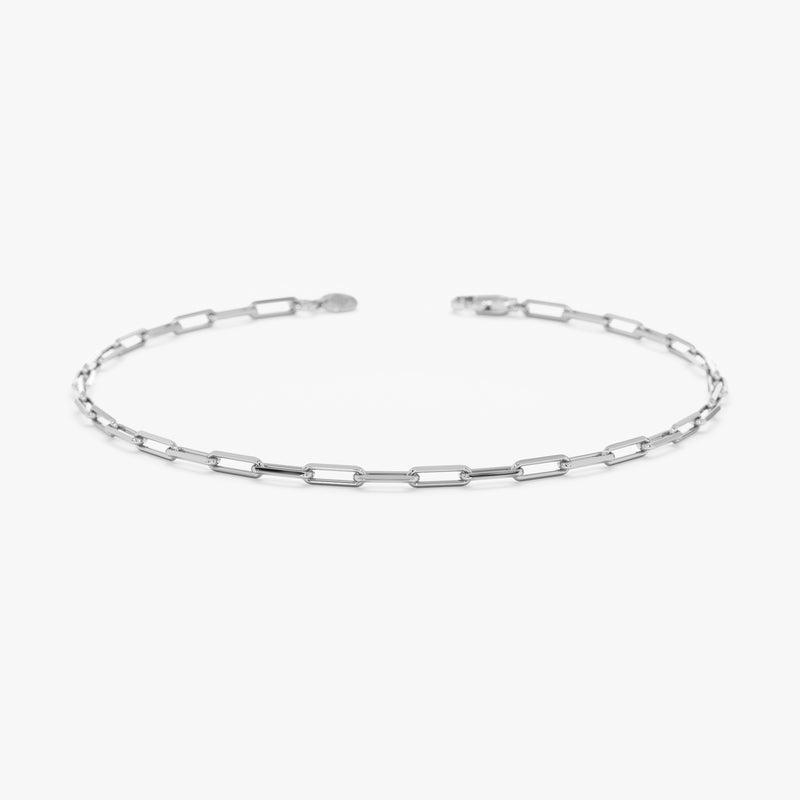 Paperclip Chain Bracelet - 1.7 mm, Talia