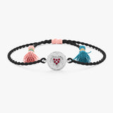 Ruby Heart Coin Bracelet, Elarisyn
