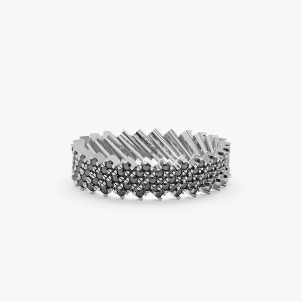white gold wedding band