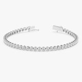 2ctw Bezel Set Lab Grown Diamond Tennis Bracelet, Ysolara