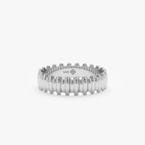 Dome Design Wedding Band, Dalal