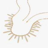 Lab Grown Diamond Spike Necklace, Serenique