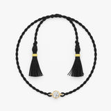 Round Lab Diamond String Bracelet, Tierney