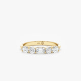 Octagon Lab Grown Diamond ring