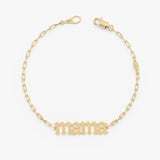 Old English Mama Bracelet, Lorenae
