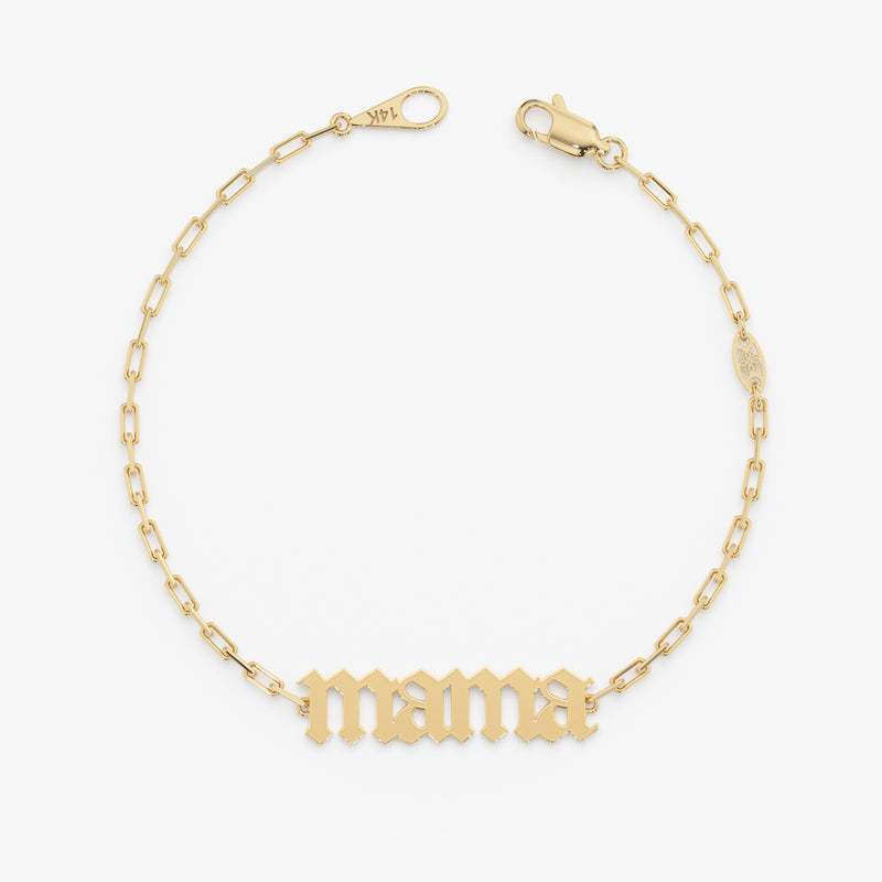 Old English Mama Bracelet, Lorenae
