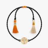 Diamond Cross Coin Bracelet, Elarisyn