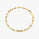 Lab Grown Baguette Diamonds Bangle Stackable Bangle for Everyday, Siora
