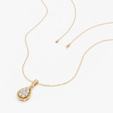 Diamond Droplet Pendant Necklace, Kenna